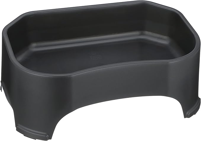 Neater Pet Brands Extra Large Water Bowl for Dogs, Outdoor Dog Water Bowl (2.25 Gallon Extra-Large Capacity), Big Trough Style Food Dish for Indoors or Outside, No Spill Large Dog Bowls, Black