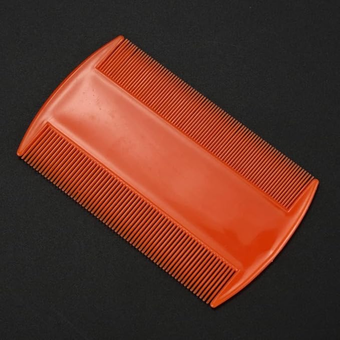 8 Pcs Random Color Lice Combs, Double Sided Pet Combs, Cat Dog Pet Grooming Fine Tooth Hair Combs Dog Combs