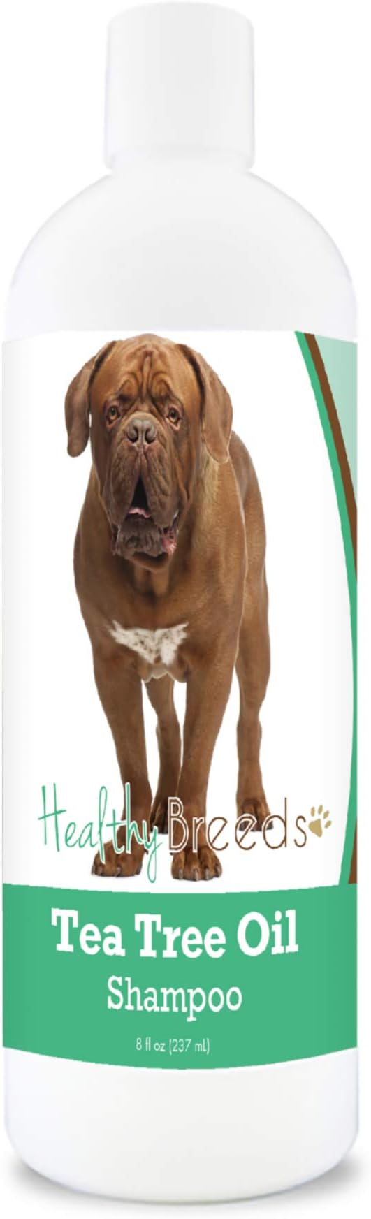 Healthy Breeds Dogue de Bordeaux Tea Tree Oil Shampoo – Formulated for Dry, Irritated Skin – Reduce Dandruff – Wintergreen Scent – 8 oz