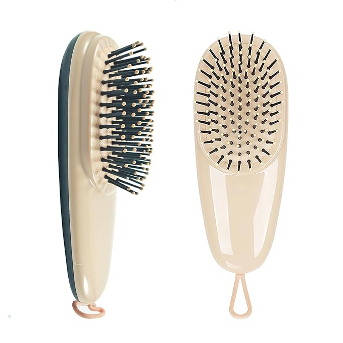 Cat Dog Grooming Brush, Puppy Hair Brush Air Cushion Shedding Comb Hair Removal Comb for Short and Long Hair Haired Pets Massage, Navy Blue