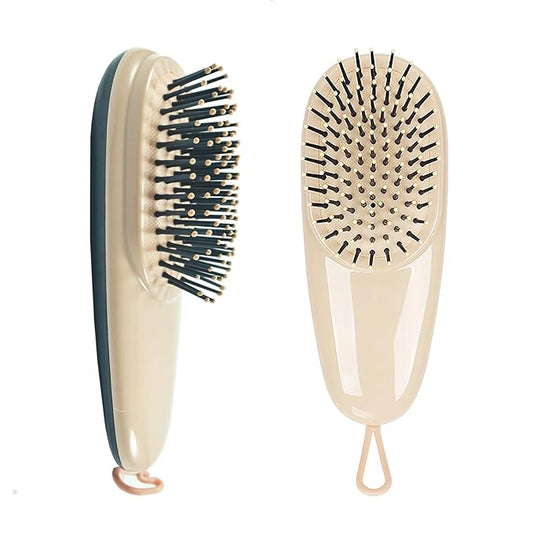 Cat Dog Grooming Brush, Puppy Hair Brush Air Cushion Shedding Comb Hair Removal Comb for Short and Long Hair Haired Pets Massage, Navy Blue