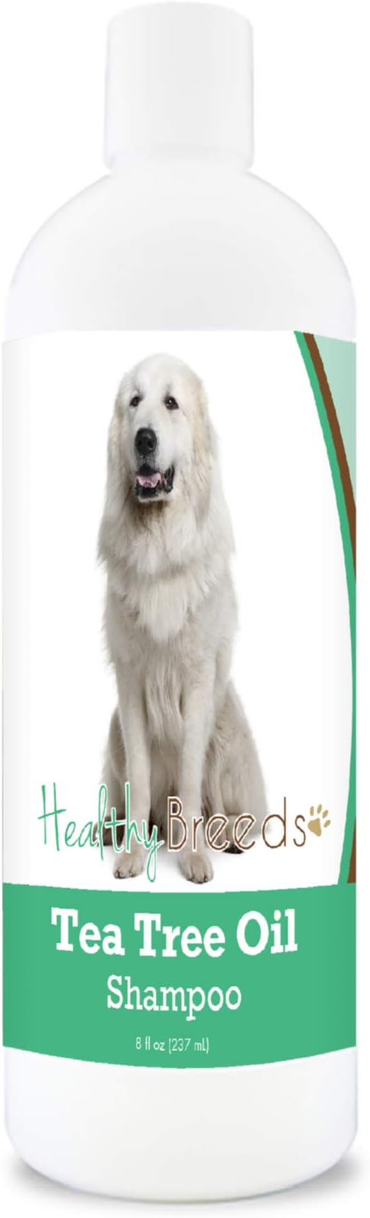 Healthy Breeds Great Pyrenees Tea Tree Oil Shampoo – Formulated for Dry, Irritated Skin – Reduce Dandruff – Wintergreen Scent – 8 oz