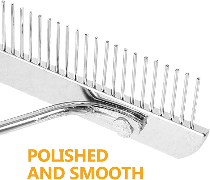 balacoo 2Pcs Horse Nail Rake Comb - Pet Horse Hair Comb, Horse Brush Steel Comb for Hair, Pet Mane Pulling Tool, Pet Horse Hair Brush, Mane Brush Dog Deshedding Brush