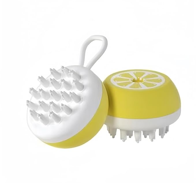 Cat Brush, Dog Brush, Dog Hair Brush, Dog Shampoo Brush, Dog Grooming Brush, Dog Shower Brush, Dog Massage Brush, Pet Hair Brush, Pet Hair Remover, Pet Hair Cleaner Brush, Dog Shower Brush (Yellow)
