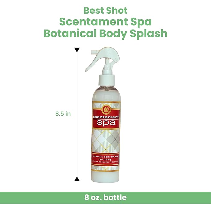 Best Shot Scentament Spa Seasonal Botanical Body Splash, Hot Toddy, 8 oz