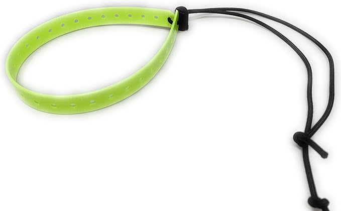 Replacement GPS eCollar with Adjustable Bungee, Multi-Hole Design, and Secure Toggle Closure for Small Dogs (Neon Yellow, Small Neck)