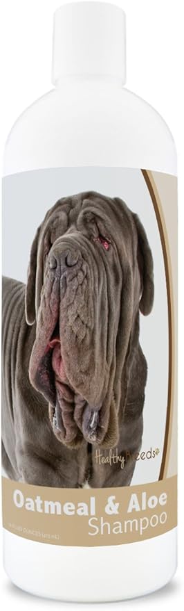 Healthy Breeds Neapolitan Mastiff Oatmeal Shampoo with Aloe 16 oz