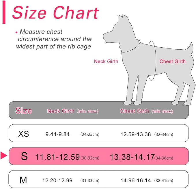 Dog Harness for Small Dogs, Small Dog Harness and Leash Set, Honeycomb Grid, Reflective Lightweight Harness & Anti-Twist Pet Lead,Dog Harness(Multi Color, Size: XS-S-M) (S, Rose red)