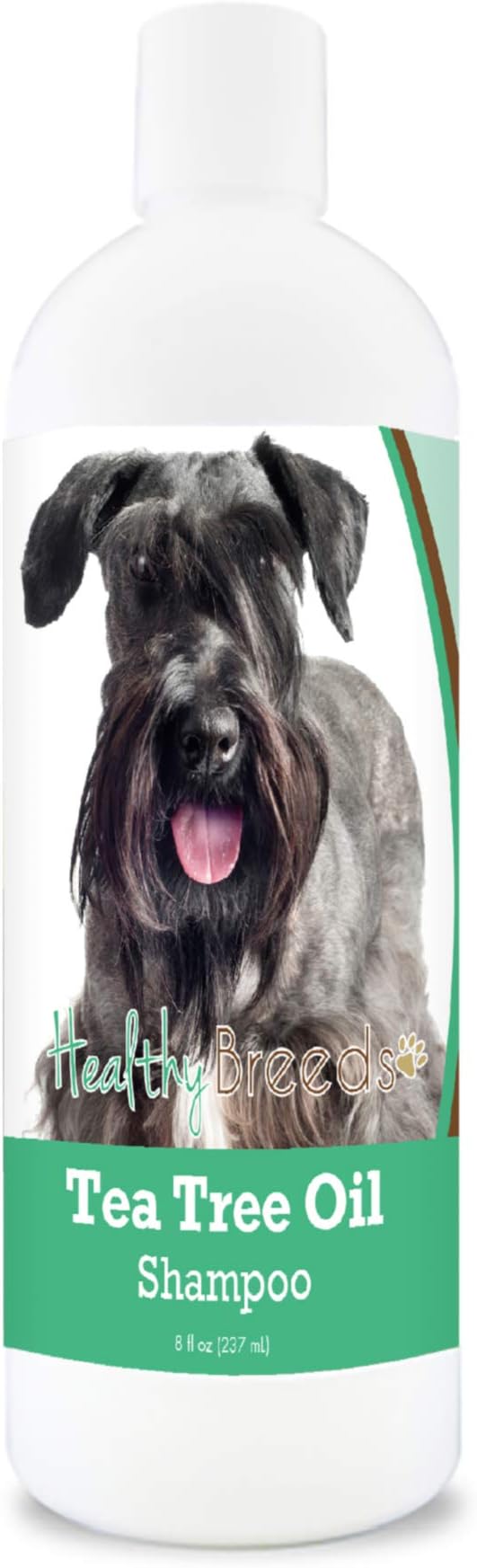 Healthy Breeds Cesky Terrier Tea Tree Oil Shampoo – Formulated for Dry, Irritated Skin – Reduce Dandruff – Wintergreen Scent – 8 oz