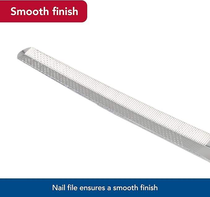 Coastal Pet Safari Dog Nail File - Ensure a Smooth Finish After Cutting - Remove Burs from Outdoor & Indoor Dogs - One Size