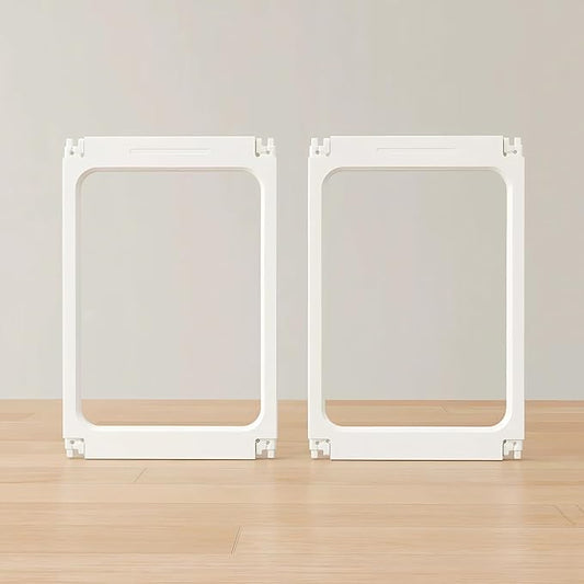 Clear Acrylic Dog Playpen, Easy Assembly Indoor Pet Pen, Sturdy & Easy-Cleaning Plastic Fence for Puppies, Bunnies, Cats