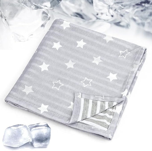 ARGOPET Dog Cooling Blanket 28 * 21inch Lightweight Self Cooling Blanket Bed Cover for Dog Cat Summer Blanket &Ice Silk Cooling Pet Blanket Throw Blanket for Kennel Sofa