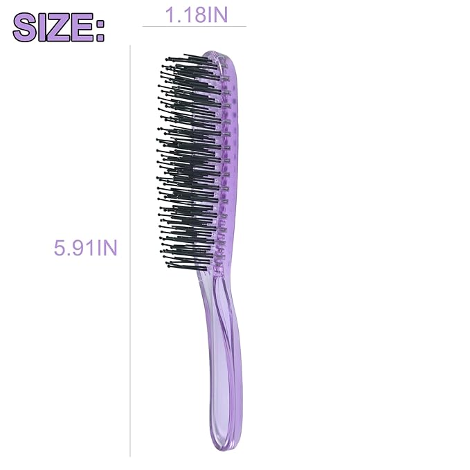 Dog Grooming Bath Brush, Pet Instant Detangler Pin Brushes, Soft Silicone Shampoo Soothing Comb for Wet Dry Long Short Haired Small Dogs & Cats Massaging, Deshedding Shower Scrubbing,Pink