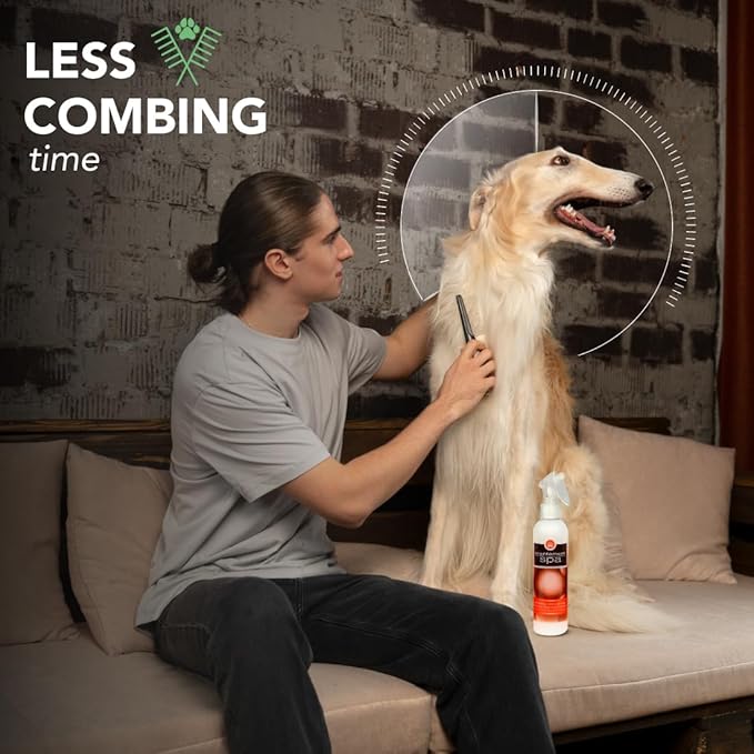 Best Shot Scentament Spa Botanical Body Splash, Detangler Spray, Body Spray for Pets, Cat and Dog Cologne Spray, Mandarin Jasmine Honey, 8 Oz.