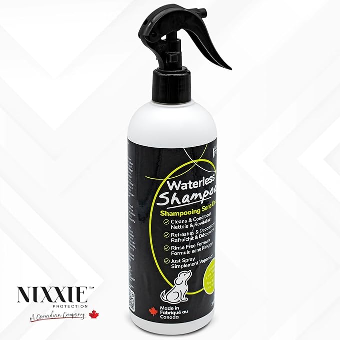 Dog Dry Shampoo, Waterless Dog Shampoo, Dry Shampoo for Dogs by EnviroFresh, Waterless Pet Shampoo for Dogs and Cats - Dog Perfume, Dog Deodorizing Spray, Dry Shampoo, Cat Grooming (12 oz.)