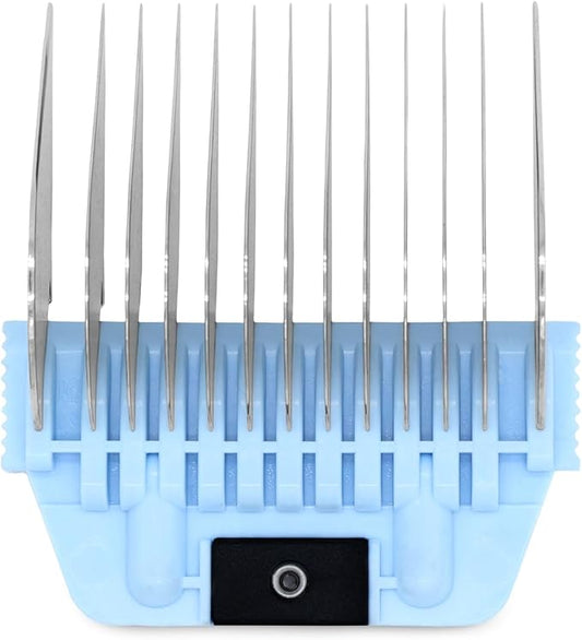 A Series Wide 25mm (1 inch) Metal Comb - Professional Dog Grooming Blades for Smooth Coat - Durable and Precise for Trimming and Finishing - Compatible with A Series Clippers