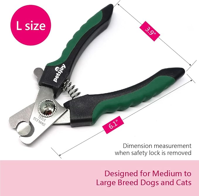 Big Dog Quick Nail Clipper + Mats Hair Remover Set