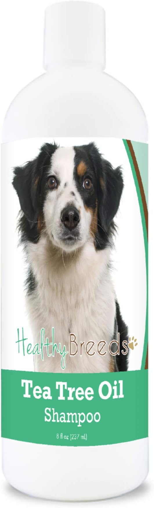Healthy Breeds Miniature American Shepherd Tea Tree Oil Shampoo – Formulated for Dry, Irritated Skin – Reduce Dandruff – Wintergreen Scent – 8 oz
