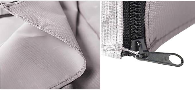 Dog Crate Cover Waterpoof Grey Pet Kennel Covers for Puppy Cat Indoor Outdoor Fit for 1 Door Wire Crate, 27.56x19.69x23.62 Inch