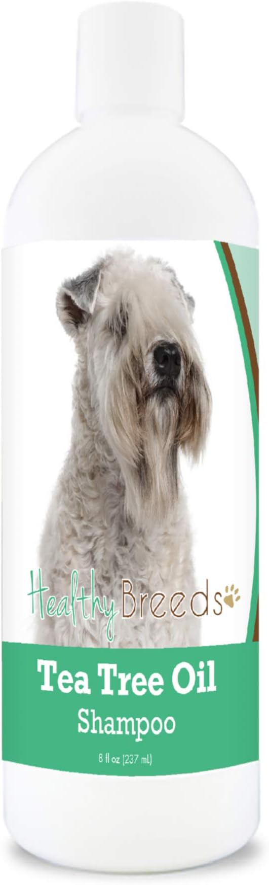 Healthy Breeds Soft Coated Wheaten Terrier Tea Tree Oil Shampoo – Formulated for Dry, Irritated Skin – Reduce Dandruff – Wintergreen Scent – 8 oz