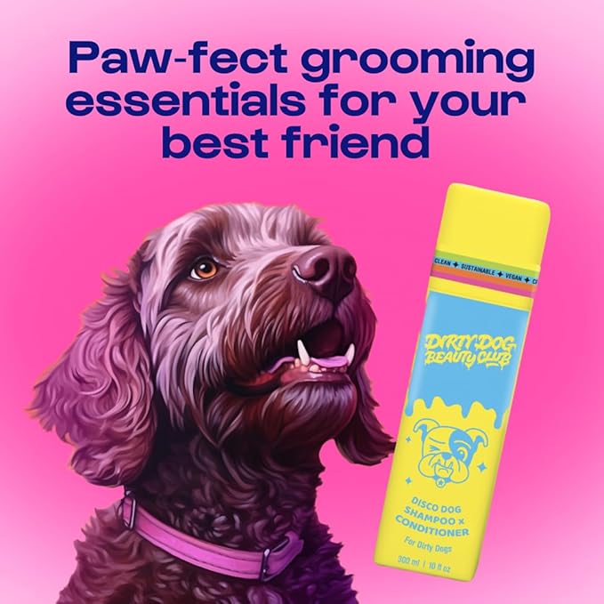 Dirty Dog Beauty Club Disco Dog Shampoo Top Dog Bundle: Best in Show Products from DDBC - Vegan, Non Toxic, Vet Formulated, Made in The USA
