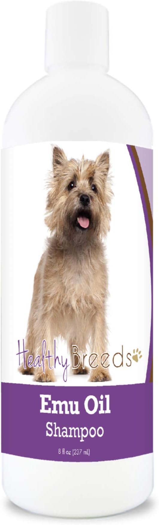 Healthy Breeds Cairn Terrier Emu Oil Shampoo - Gentle Cleanser That Provides Soothing Relief of Inflammation While Restoring Moisture Balance - Fruity Scent - 8 oz