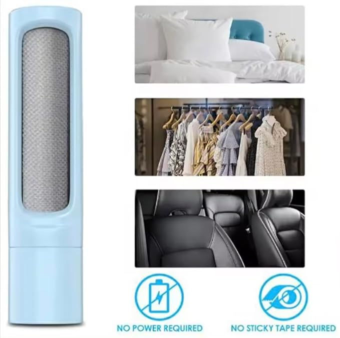 Baruel Pet Hair Remover Brush for Dogs, Gentle Yet Effective, Soft Bristles, All Breeds and Sizes (Pink)