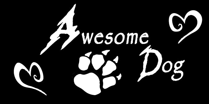 Awesome Dog Crystal Glass Dog Nail File Large