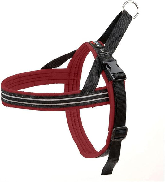 ComfortFlex Sport Harness - American Made No Pull XXL Dog Harness - Lightweight, Padded, Reflective No Rub Harness for Walking, Running and Control - XXLarge, Bordeaux