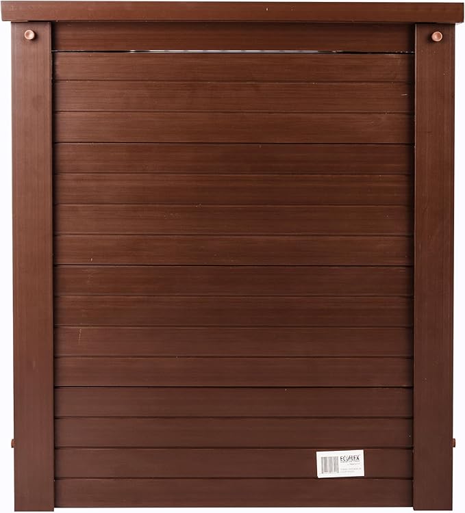 New Age Pet® ECOFLEX® Dog Crate End Table - Furniture-Style Pet Crate for Crate Trained Dogs - Stainless Steel Tubing & a Latched Closure - 10 Year Manufacturer's Warranty