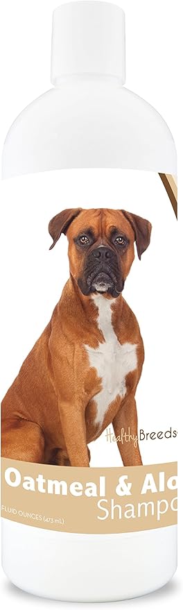 Healthy Breeds Boxer Oatmeal Shampoo with Aloe 16 oz