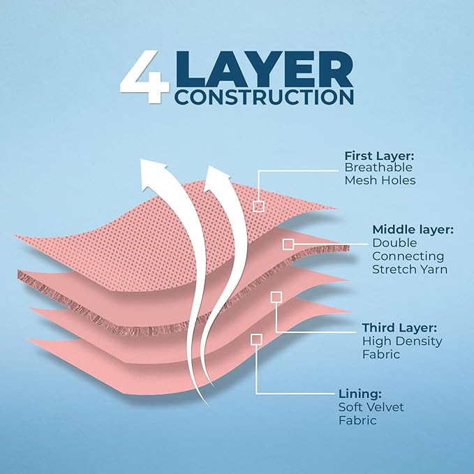 Voyager Aerolite No Pull Mesh Dog Harness with Lightweight, Soft, Breathable, Reflective Stitching, and Adjustable Straps for Walking, Running, Training, Heavy Duty and Durable - Pink, XS