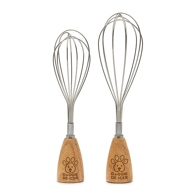 9.5" Doggie De-Icer. Dog grooming brush used to easily remove snow from fur.