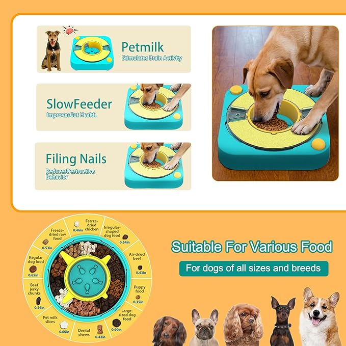 Dog Nail File Toy and Scratch Board for Dogs - Pad for Nail Filing and Scratching