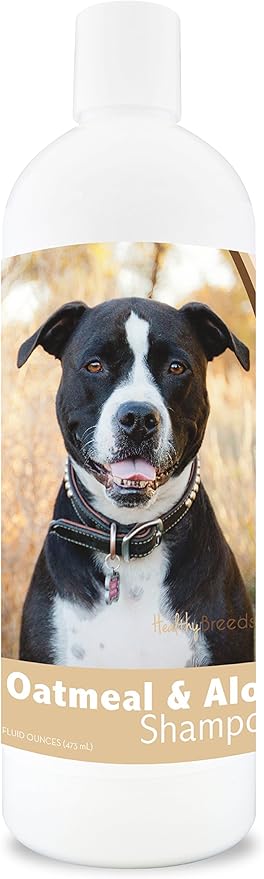 Healthy Breeds Pit Bull Oatmeal Shampoo with Aloe 16 oz