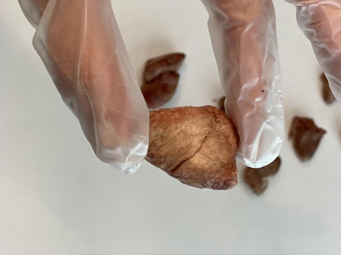 Freeze Dried Chicken Hearts - Freeze Dried Dog Treats, Chicken Hearts 2.5 oz for Dogs & Cats - Grain Free & Gluten Free - Resealable Pouch, Single Ingredient, Training Treat in Chicken Hearts