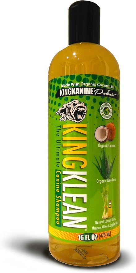 KING Klean Organic Dog Shampoo