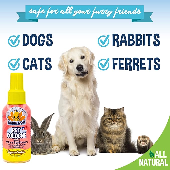 Bodhi Dog Oatmeal Shampoo 17oz + Sugar Cookie Cologne 4oz Bundle