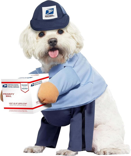 California Costumes Dog Mail Carrier Costume USPS - X-Small - Blue