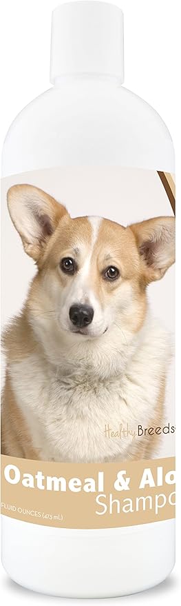 Healthy Breeds Cardigan Welsh Corgi Oatmeal Shampoo with Aloe 16 oz