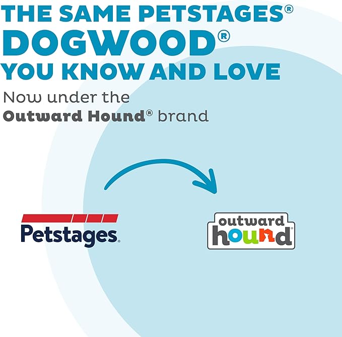 Outward Hound by Dogwood Jack Durable Dog Chew Toy, Bacon Scent, Large