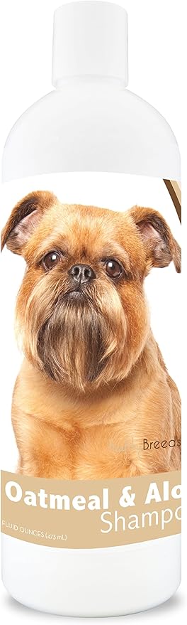 Healthy Breeds Brussels Griffon Oatmeal Shampoo with Aloe 16 oz