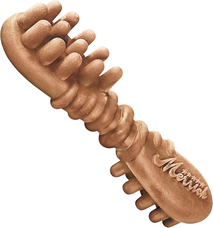 Merrick Fresh Kisses Natural Dental Chews, Treats Infused with Pumpkin and Cinnamon for Medium Dogs 25-50 Lbs - 5 oz. Pouch