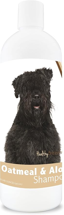 Healthy Breeds Bouvier des Flandres Oatmeal Shampoo with Aloe 16 oz