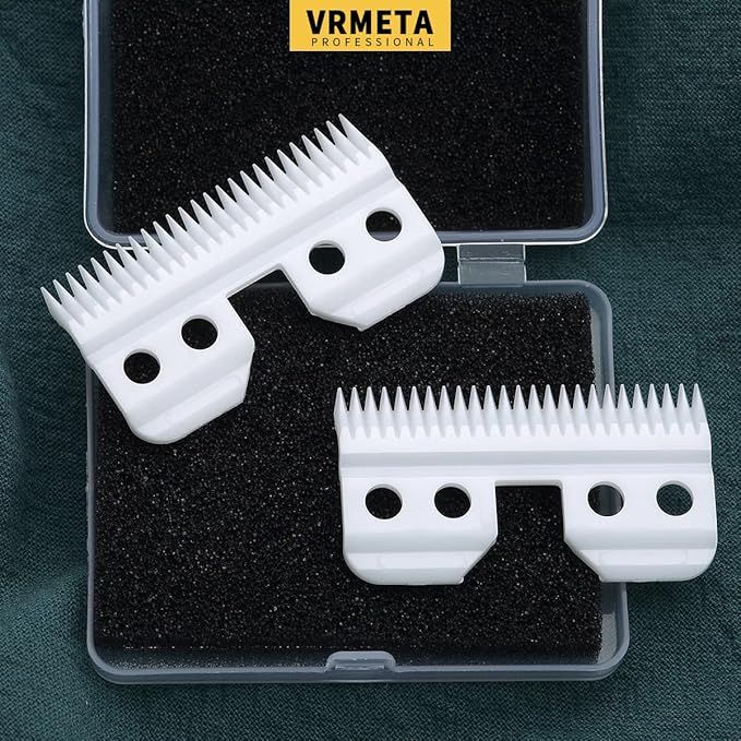 Ceramic Medium Cutter Blade Compatible for Most Andis (Pet), Oster A5, and Wahl KM Series Blades, Andis 64440 1 LS004306-C