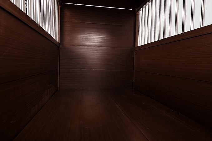 New Age Pet® ECOFLEX® Dog Crate End Table - Furniture-Style Pet Crate for Crate Trained Dogs - Stainless Steel Tubing & a Latched Closure - 10 Year Manufacturer's Warranty