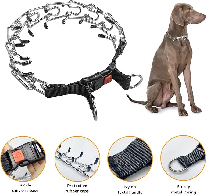 Dog Training Collar, Martingale Collar for Large Medium Small Dogs