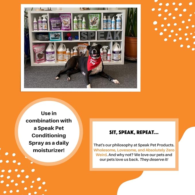 Natural Dog Shampoo with Pump, Moisturizing Coconut Papaya, 1 Gallon