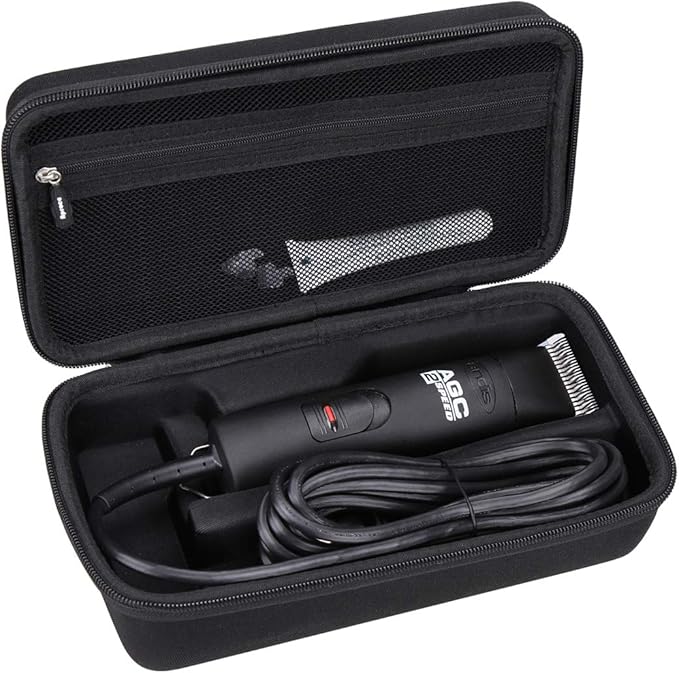 Aproca Hard Storage Travel Case, for Andis ProClip 2-Speed Detachable Blade Clipper Professional Animal Grooming AGC2