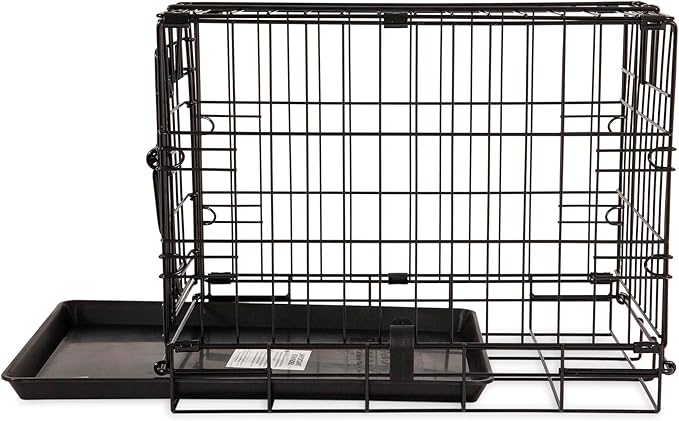 Precision Pet Products One Door Provalue Wire Dog Crate, 19 Inch, For Pets Up To 15 lbs, With 5-Point Locking System